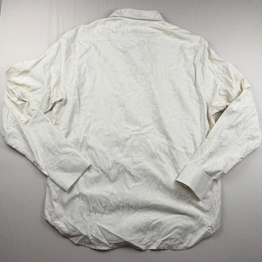 Chubbies Shirt Mens Medium Floral long Sleeve Button Downthe Weekend Has Arrived